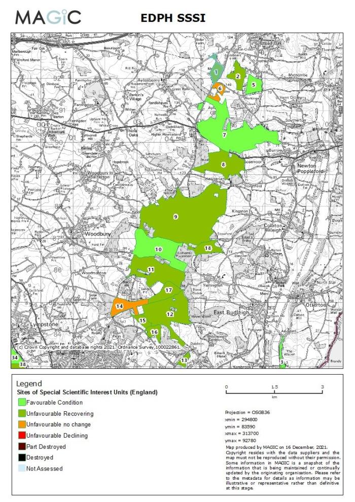 Pebblebed Heaths SSSI condition assessment, Pebblebed Heaths annual monitoring report 2022