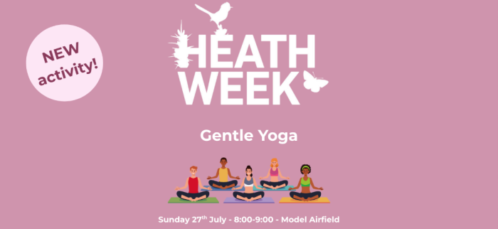 Heathweek Gentle Yoga illustration
