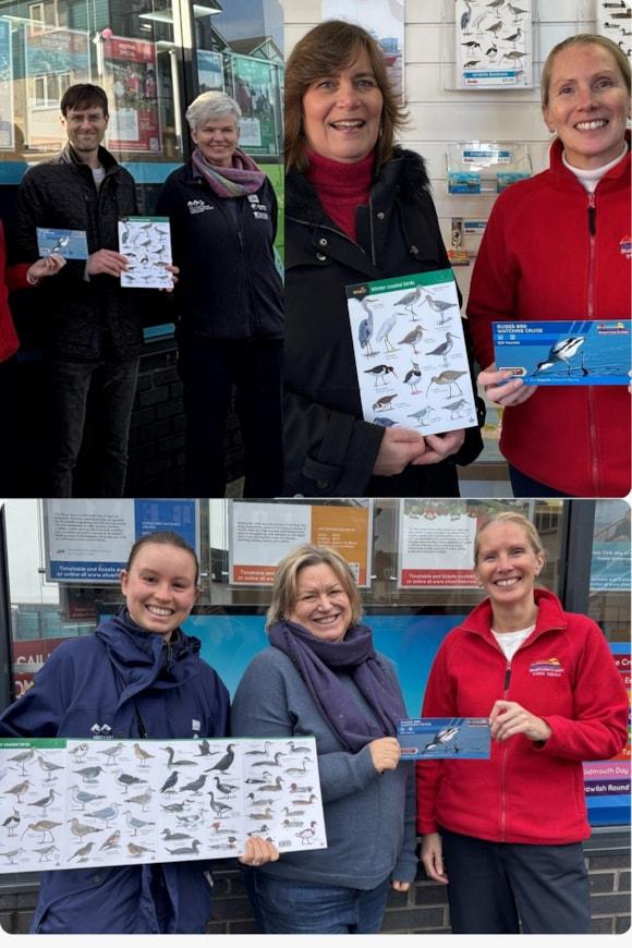 A photograph of the 3 winners of the "Let Birds Be" competition