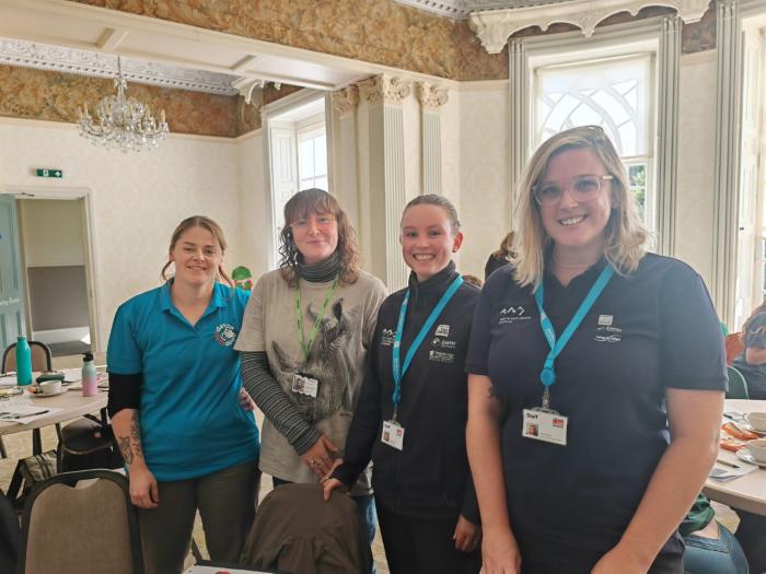 Our team at the dogs conference