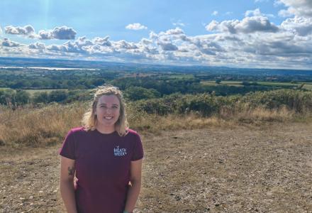 A photo of Lucy Dennis, Green Space Project Officer